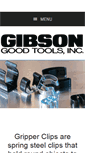 Mobile Screenshot of gibsongoodtools.com